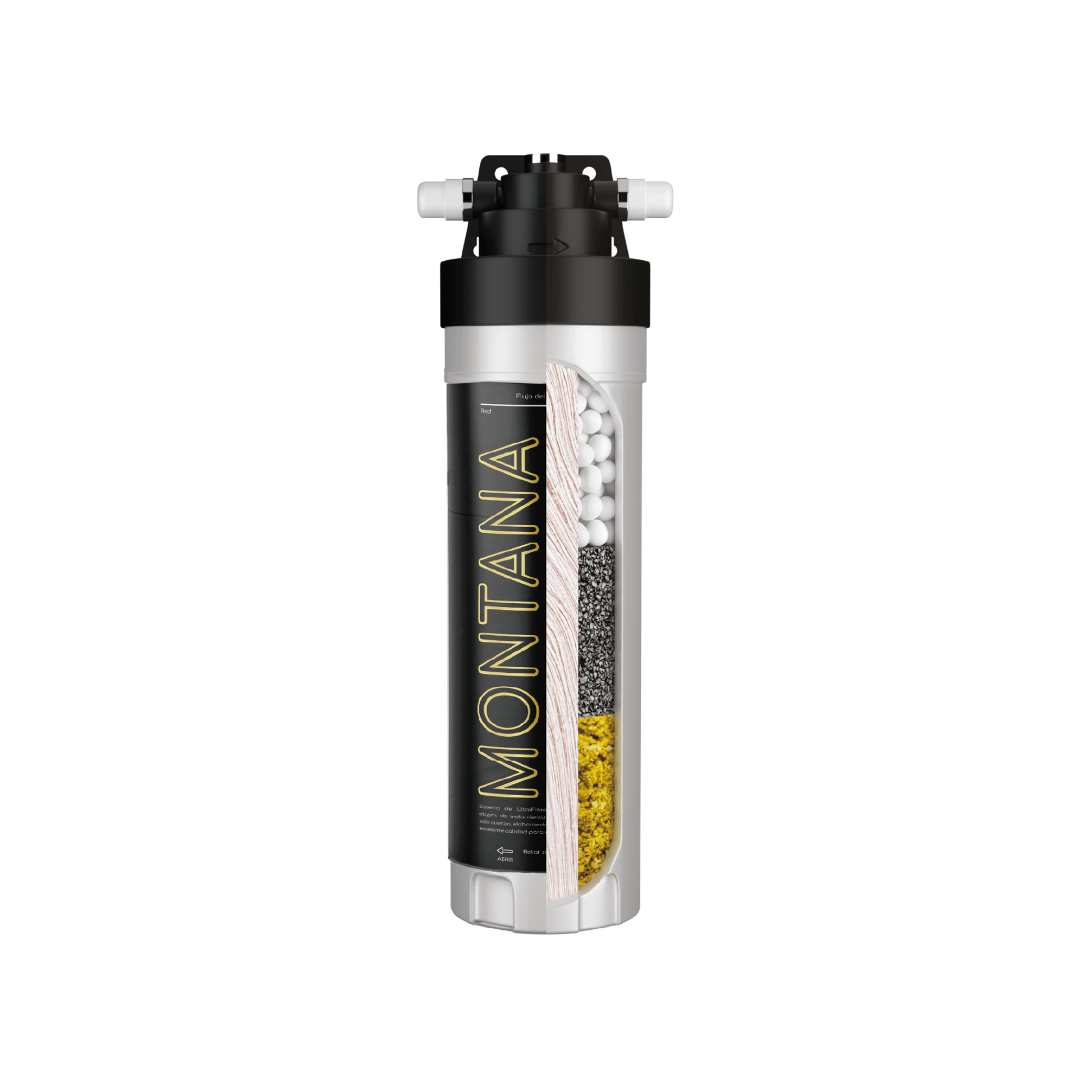 Filtro de agua Montana Ultrafiltración doméstico para beber agua mineral ilimitada sin salir de casa. agua de calidad con buen sabor y olor, y sin impurezas y sin bacterias. Hidrata y revitaliza tu cida con filtro montana logicwater