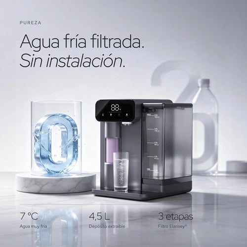 Dispensador de Agua Fría con Filtro | Pureza